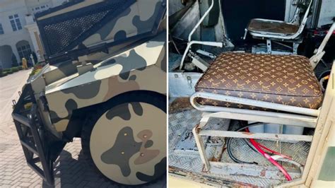 Rick Ross buys insane ‘tank’ fitted with Louis Vuitton seats